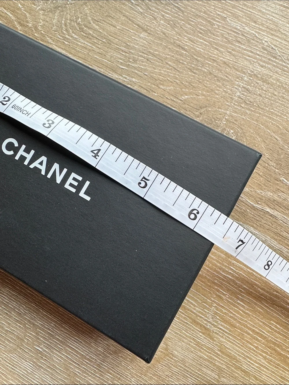 CHANEL Black and White small wallet Box with Dust Bag and Cards